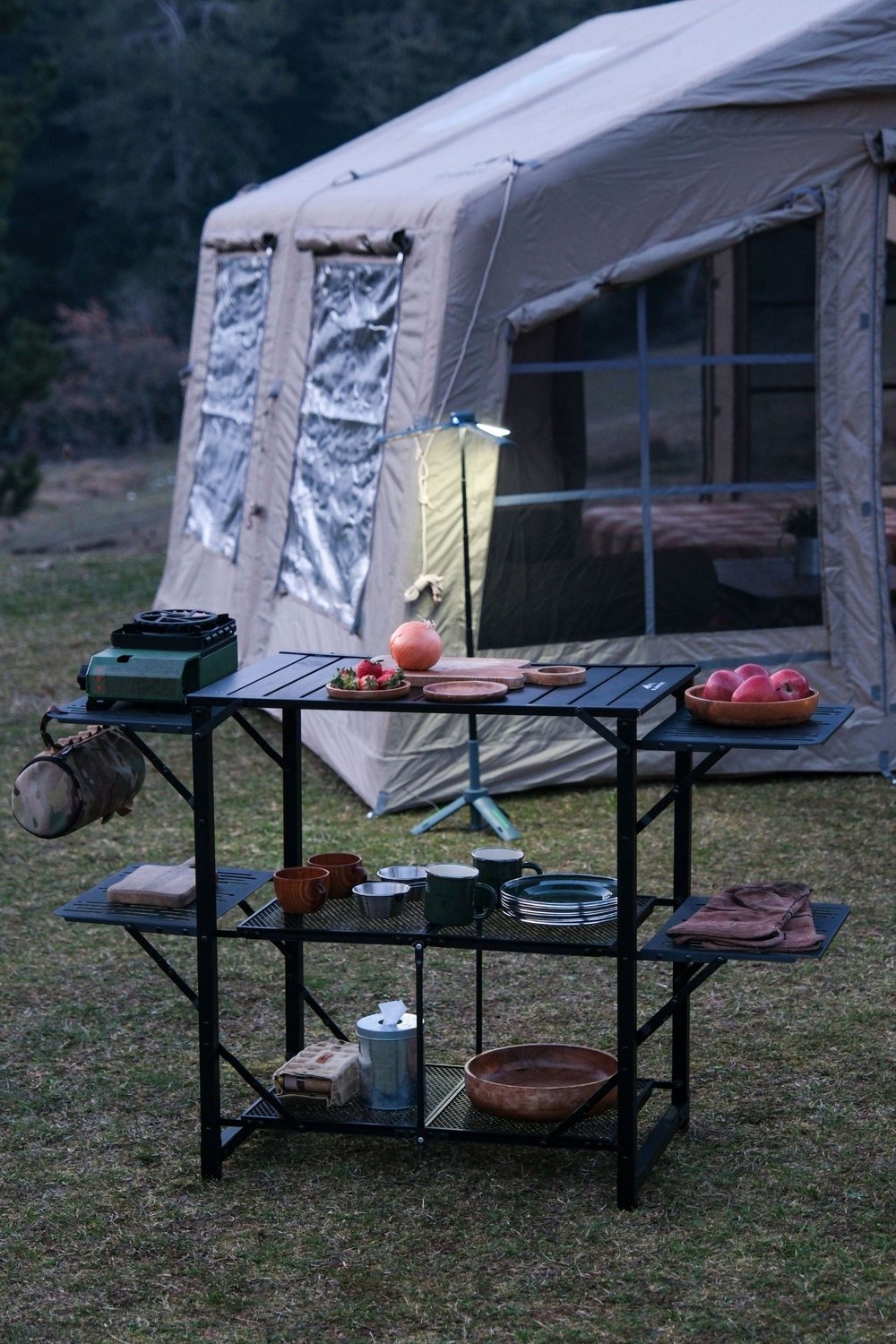 Camp Station Kamp Rafı 125X46x81 cm 