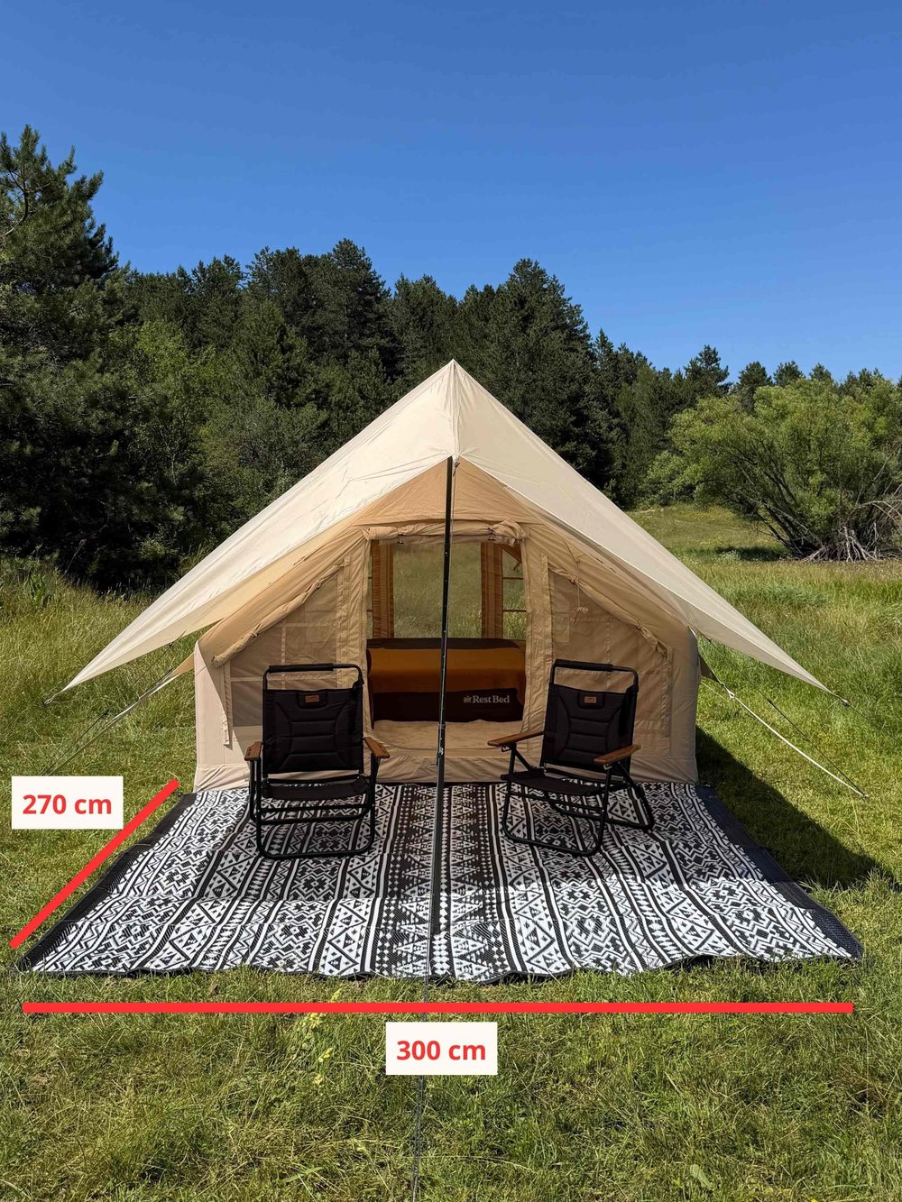 Evocamp Dış Mekan Halısı 270x300 cm