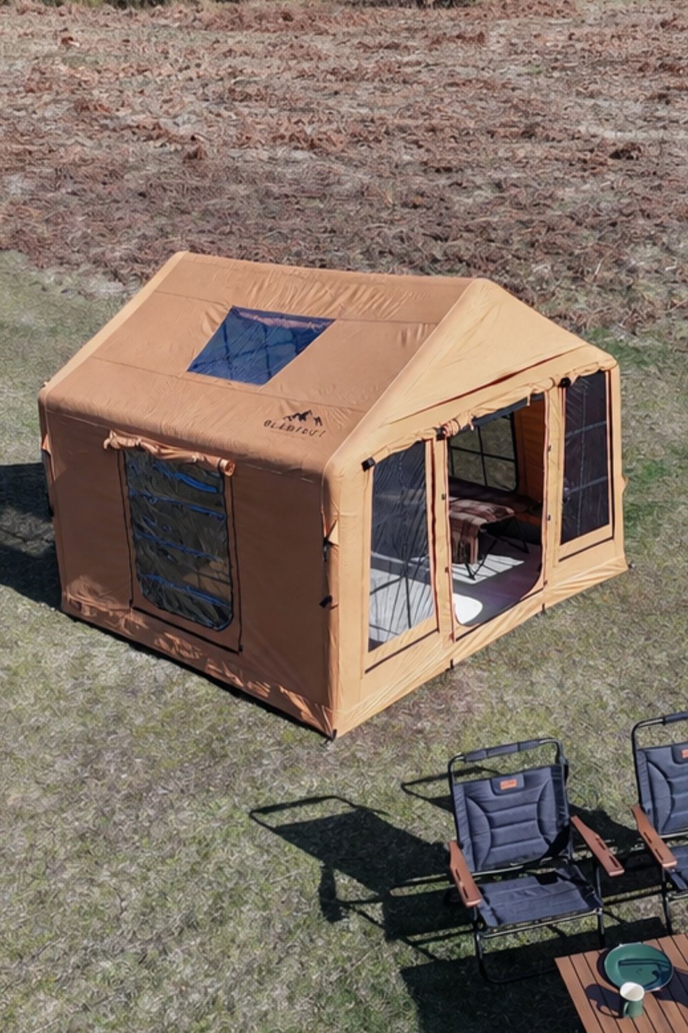 Lava Şişme Kamp Çadırı 9 m2 Kum Mercan