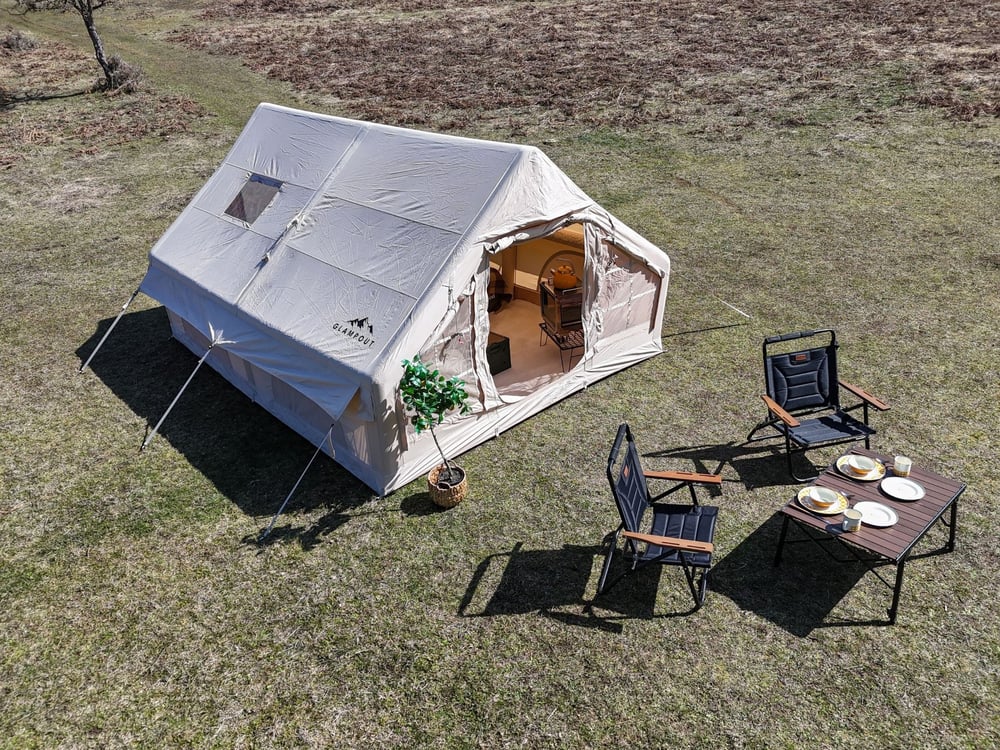 Terra Şişme Kamp Çadırı 12 m2 Bej