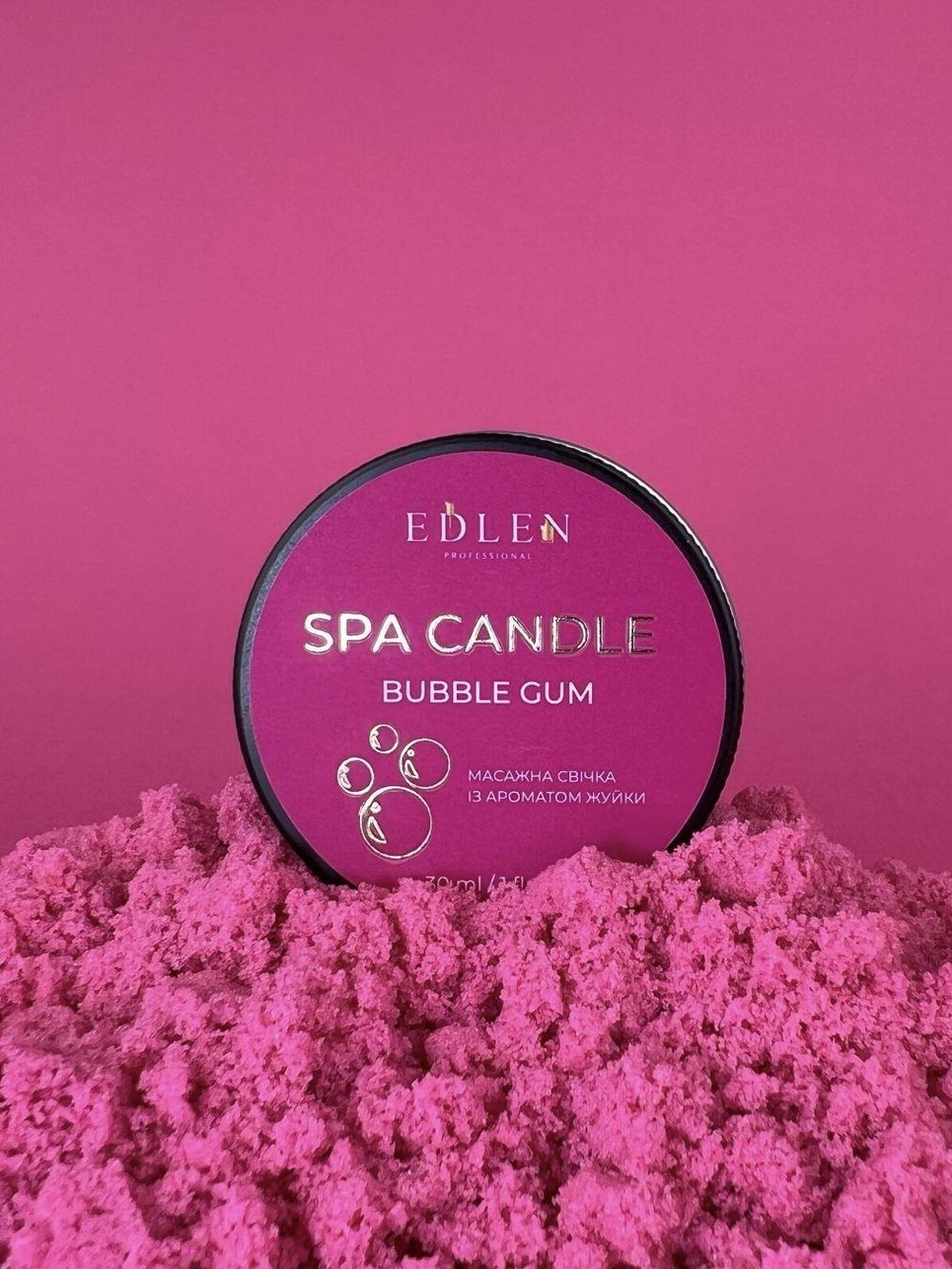 Spa candle Edlen Bubble gum, 30 ml