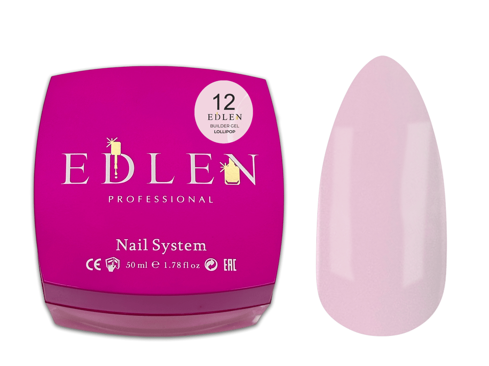 Builder gel Edlen Lollipop №12  50ml