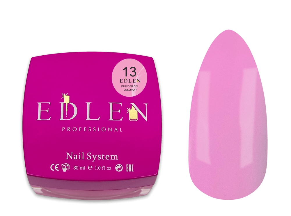 Builder gel Edlen Lollipop №13 30ml