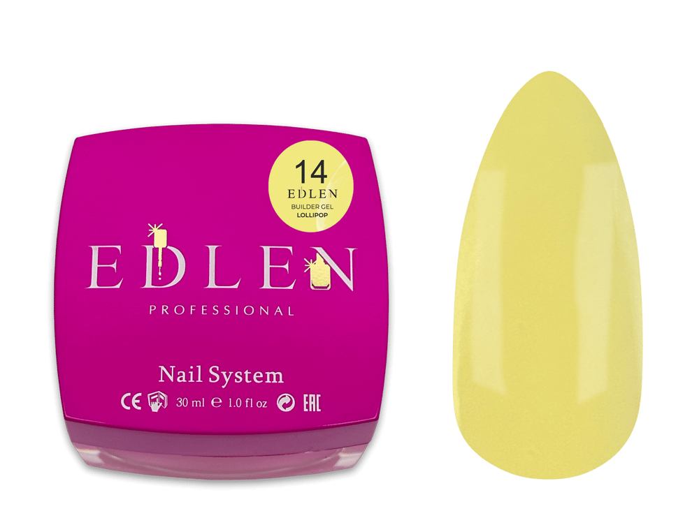 Builder gel Edlen Lollipop №14 30ml
