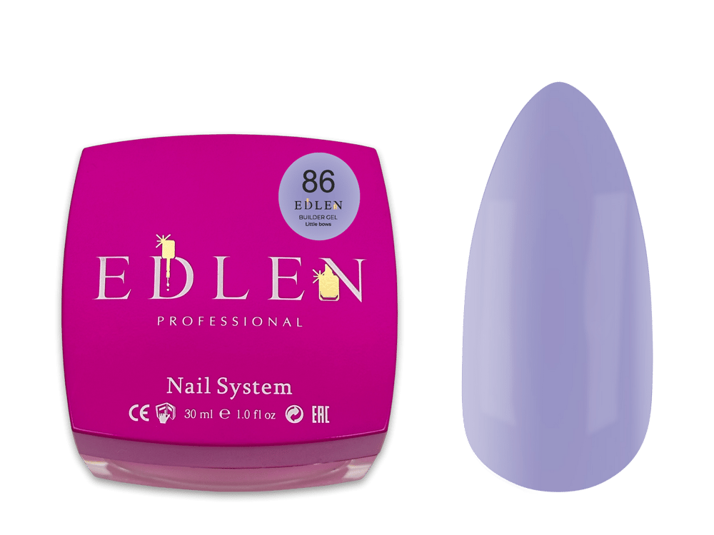 Builder gel Little bows Edlen №86 30ml