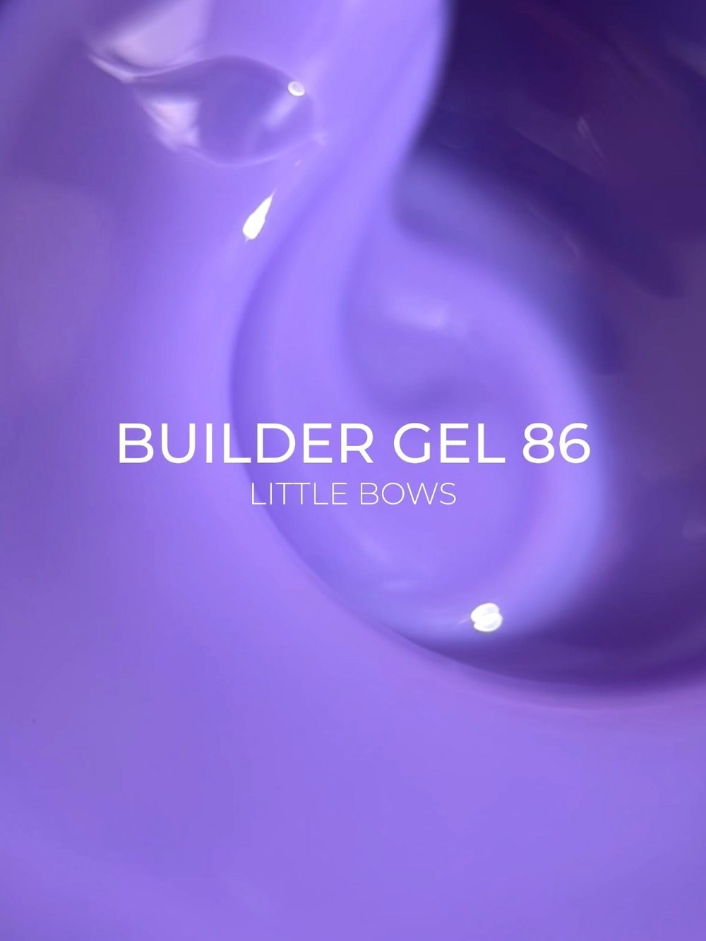 Builder gel Little bows Edlen №86 50ml