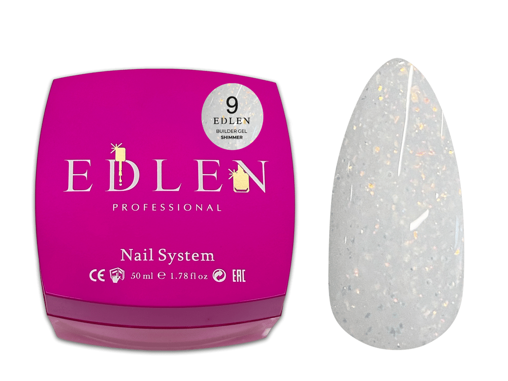 Builder gel Shimmer Edlen №09 50ml