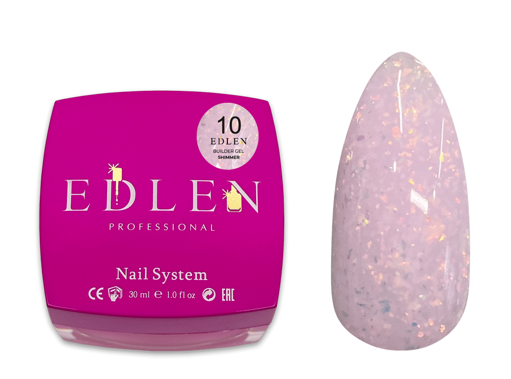 Builder gel Shimmer Edlen №10 30ml