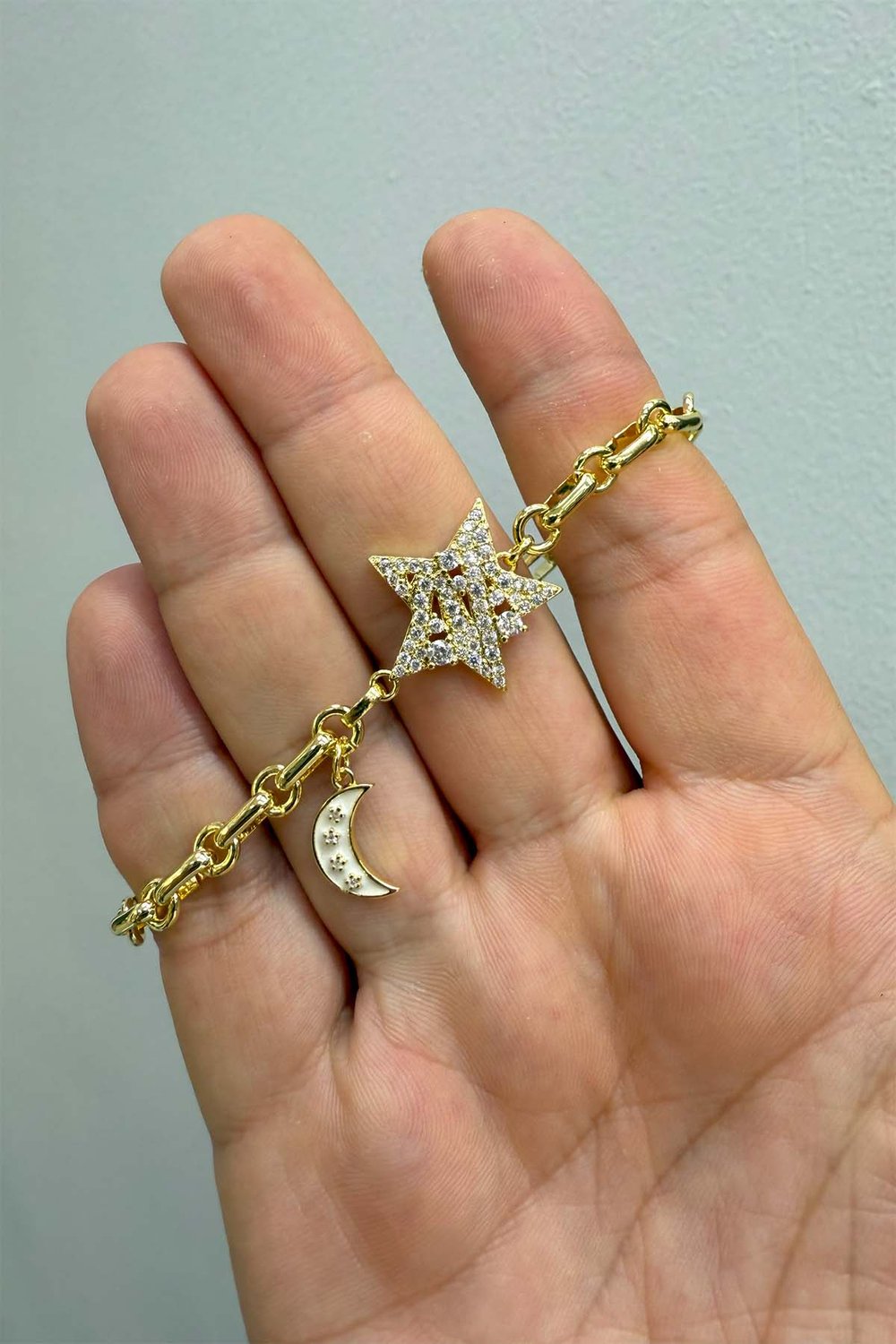 14 K Gold Renginde Dorika Bileklik