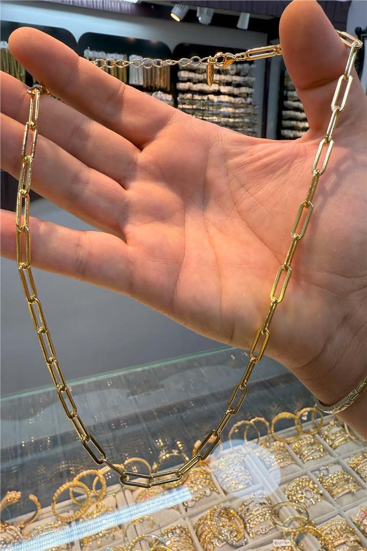 14 K Ataç Zincir Renk Gold