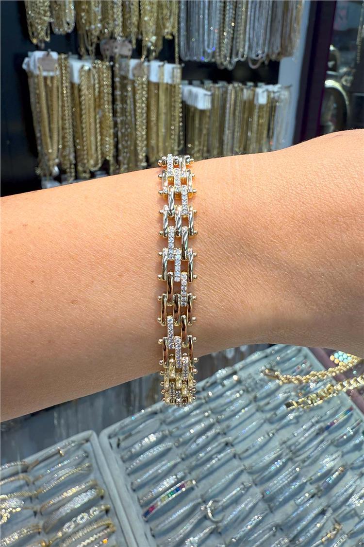 Xuping 14 K Renk Vip Bileklikler