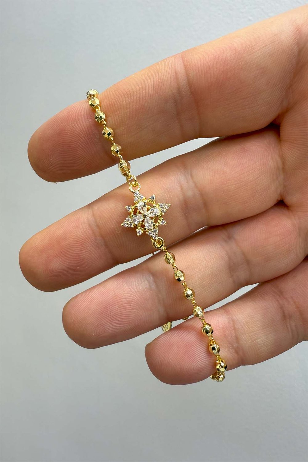 14 K Gold Renginde Dorika Bileklik