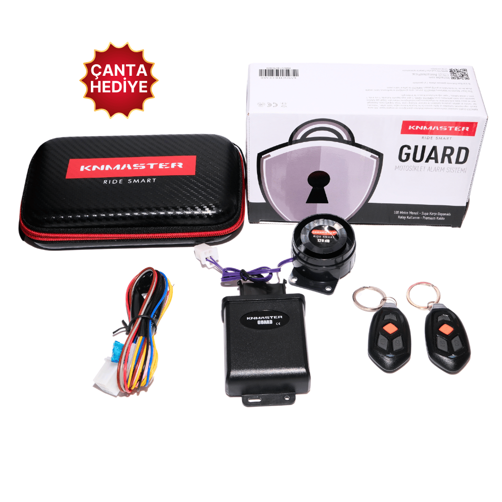 Knmaster Guard Motosiklet Alarm Sistemi