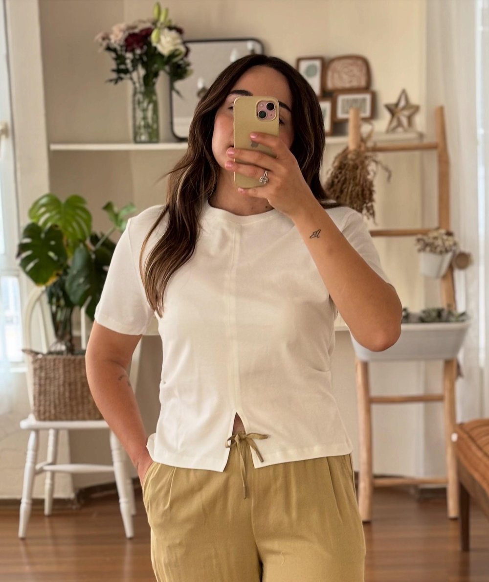 Dlvn Yırtmaç Detaylı T-shirt
