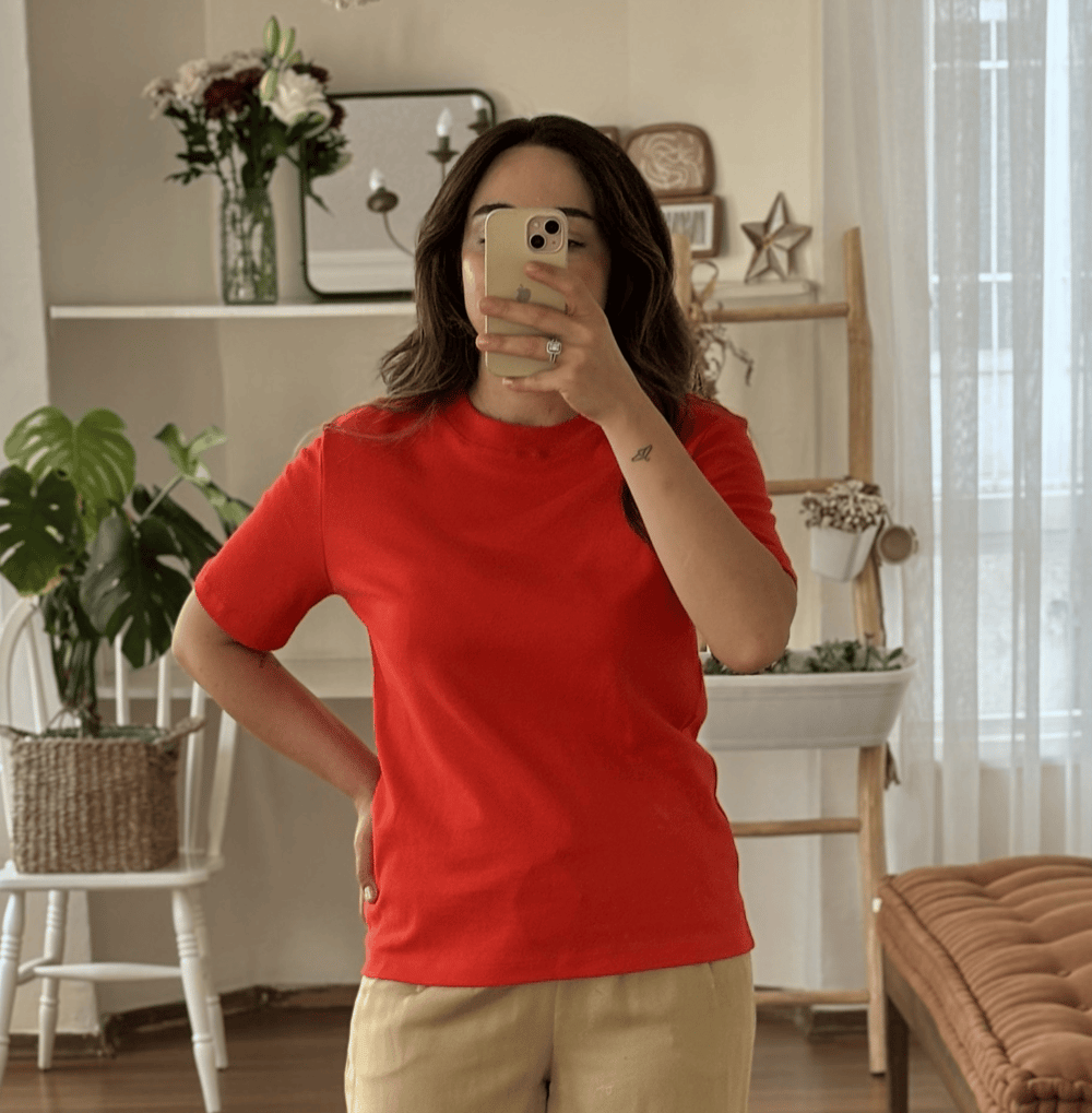 Ms Kırmızı T-shirt