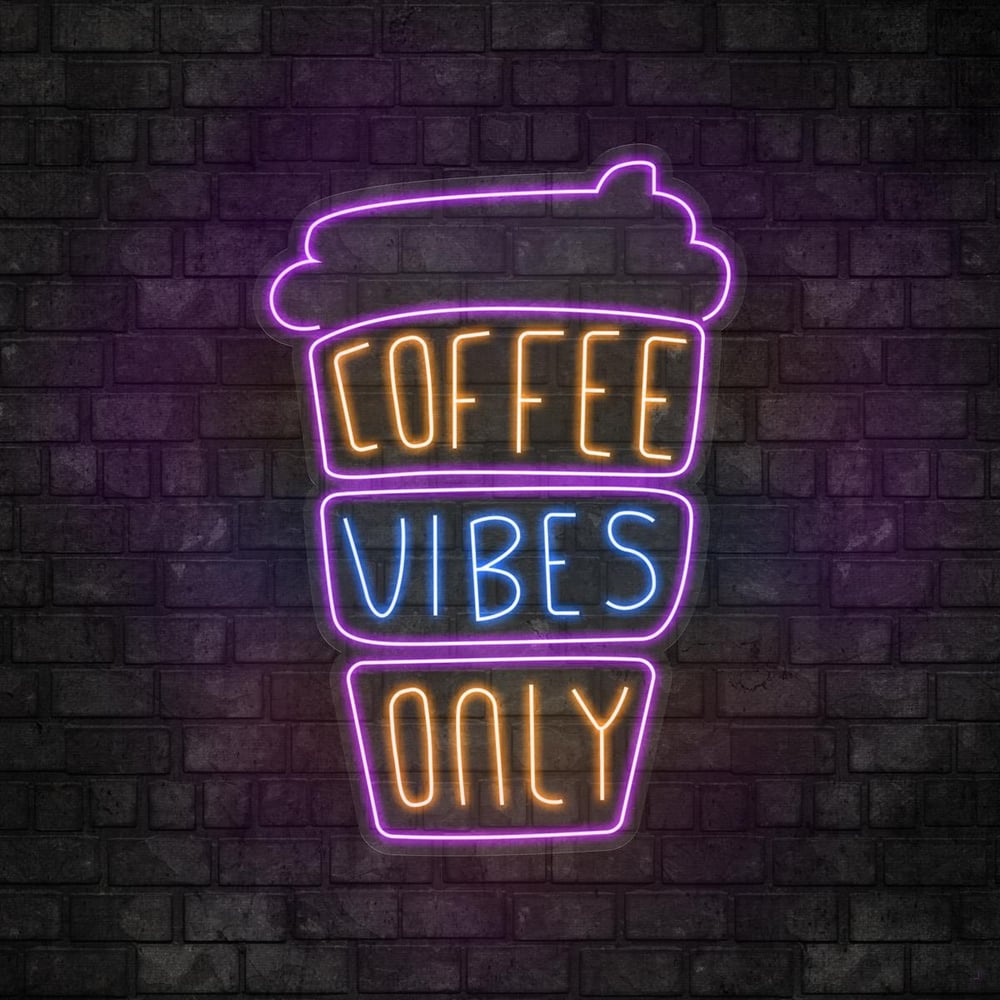 Coffee Vibes Only Led Neon