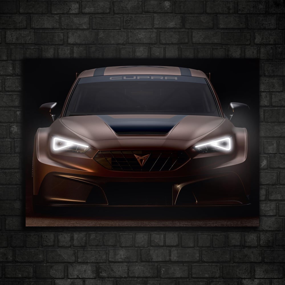 Cupra Leon Competición Araba Neon Tablo