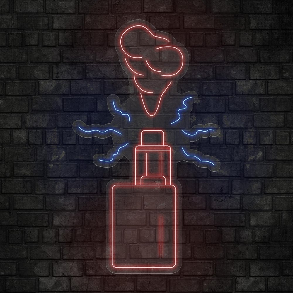 Elektronik Sigara Figürlü Led Neon