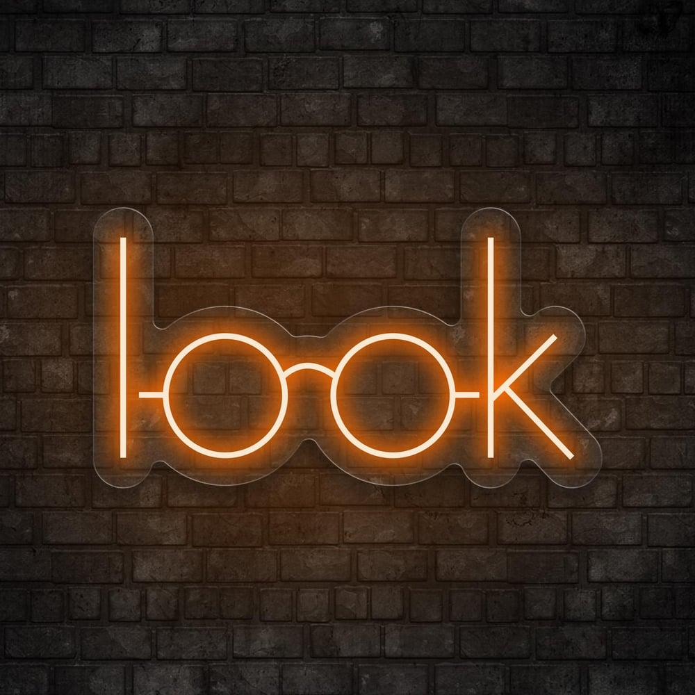 Look Yazılı  Neon Tabela