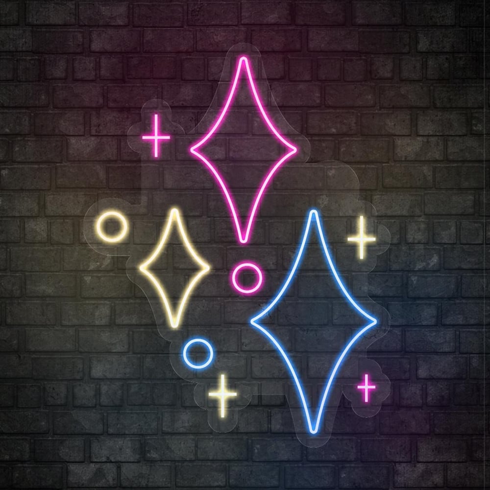 Parıltı Figür Led Neon