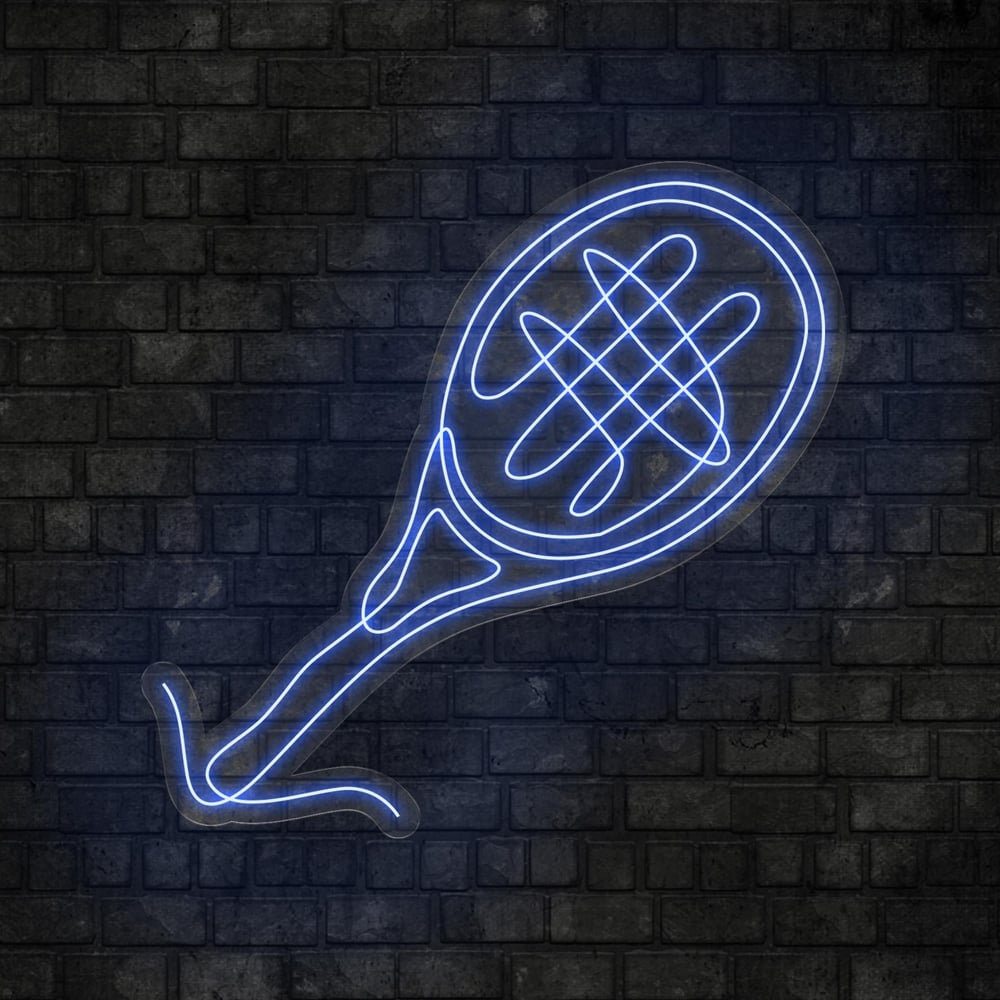 Tenis Raketi Figürlü Led Neon