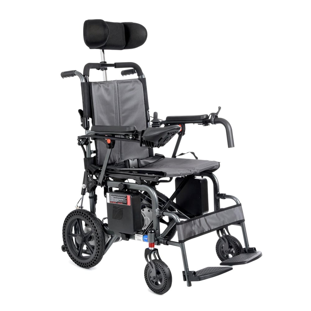 Comfort Plus DY01102 Sırtı Yatar Lityum Pilli Tekerlekli Sandalye