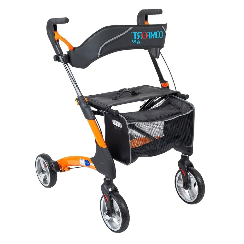 Comfort Plus DY049147L Turuncu Alüminyum Rolatör