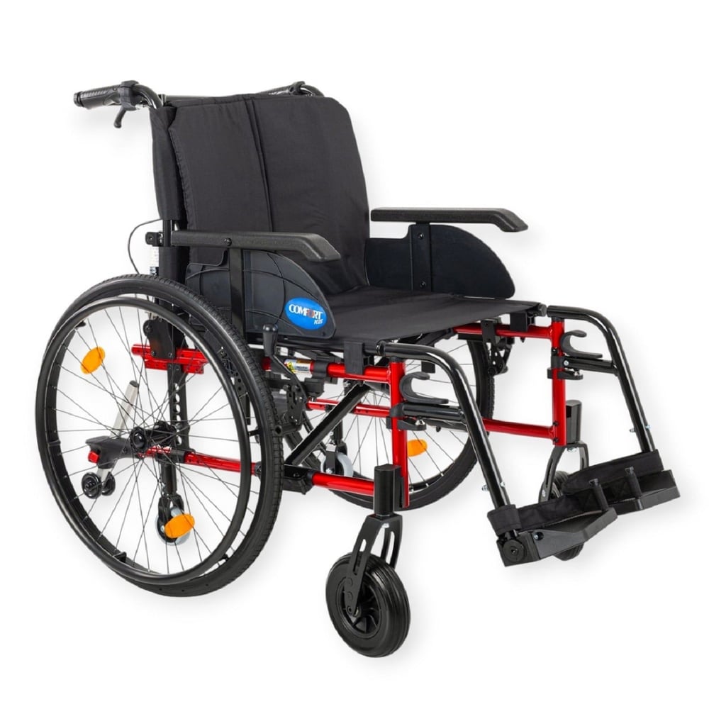 Comfort Plus Recline 51cm Sırt Yatar Tekerlekli Sandalye