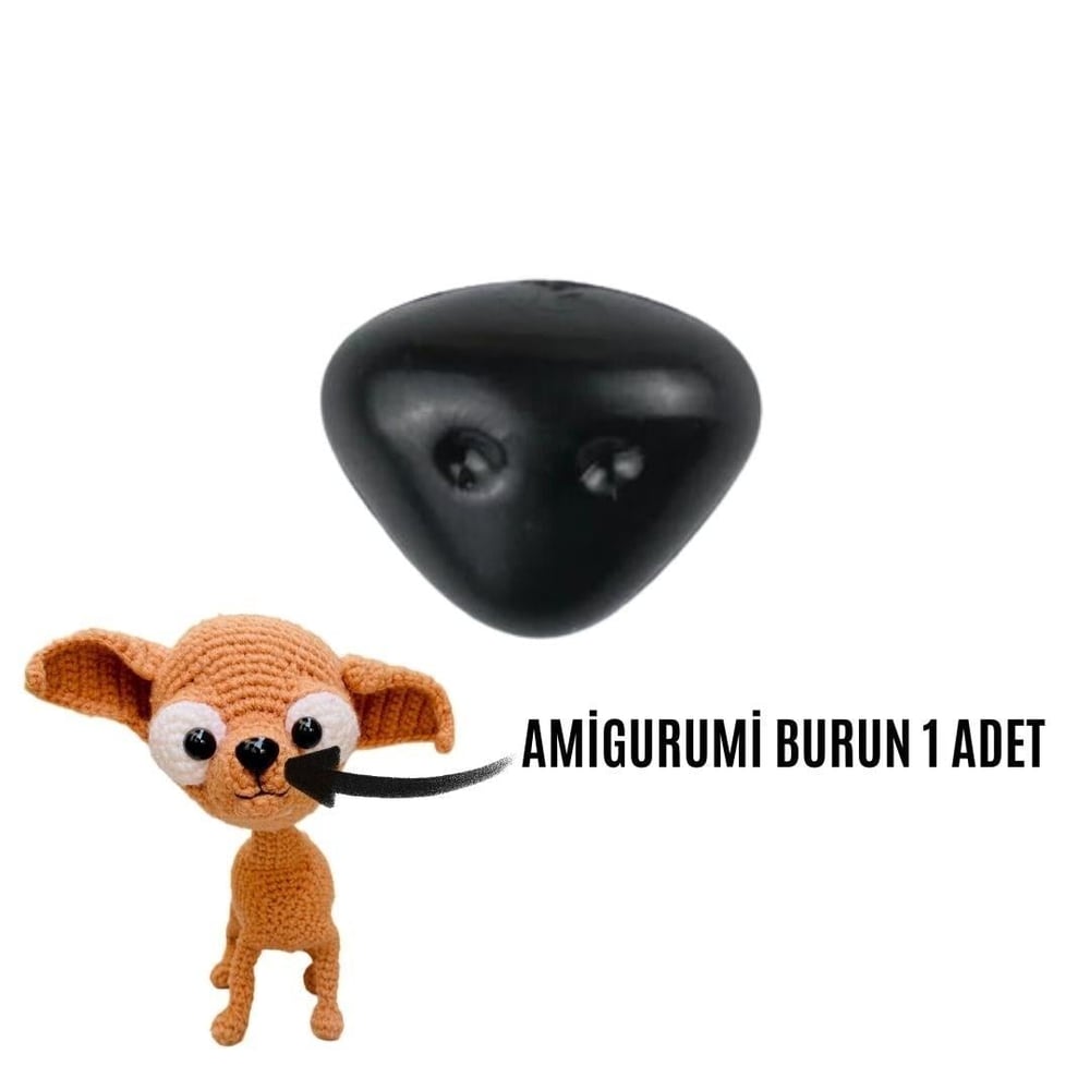 Amigurimi Burun 1 Adet