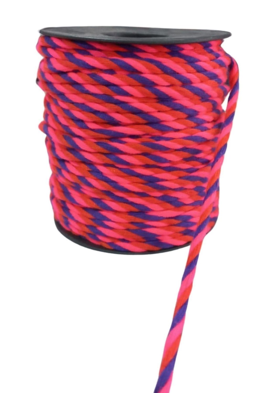 Bileklik İpi, Hediye Paketleme İpi, Şans, Bereket, Aşk, Şifa, Güç 1 Mm Pamuk  1 Metre Fuşya