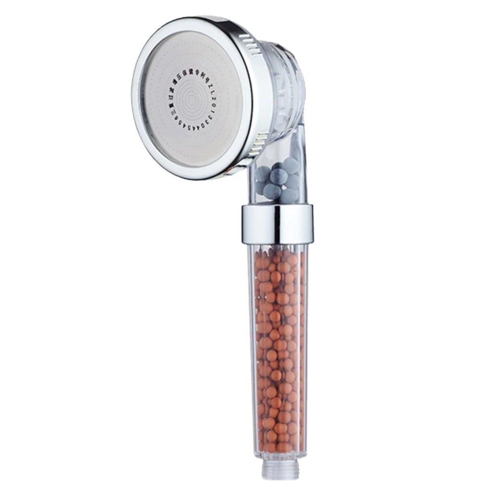 Çarşı Point® %50 Su Tasarruflu ve Arıtmalı Doğal Taşlı Banyo El Duş Başlığı