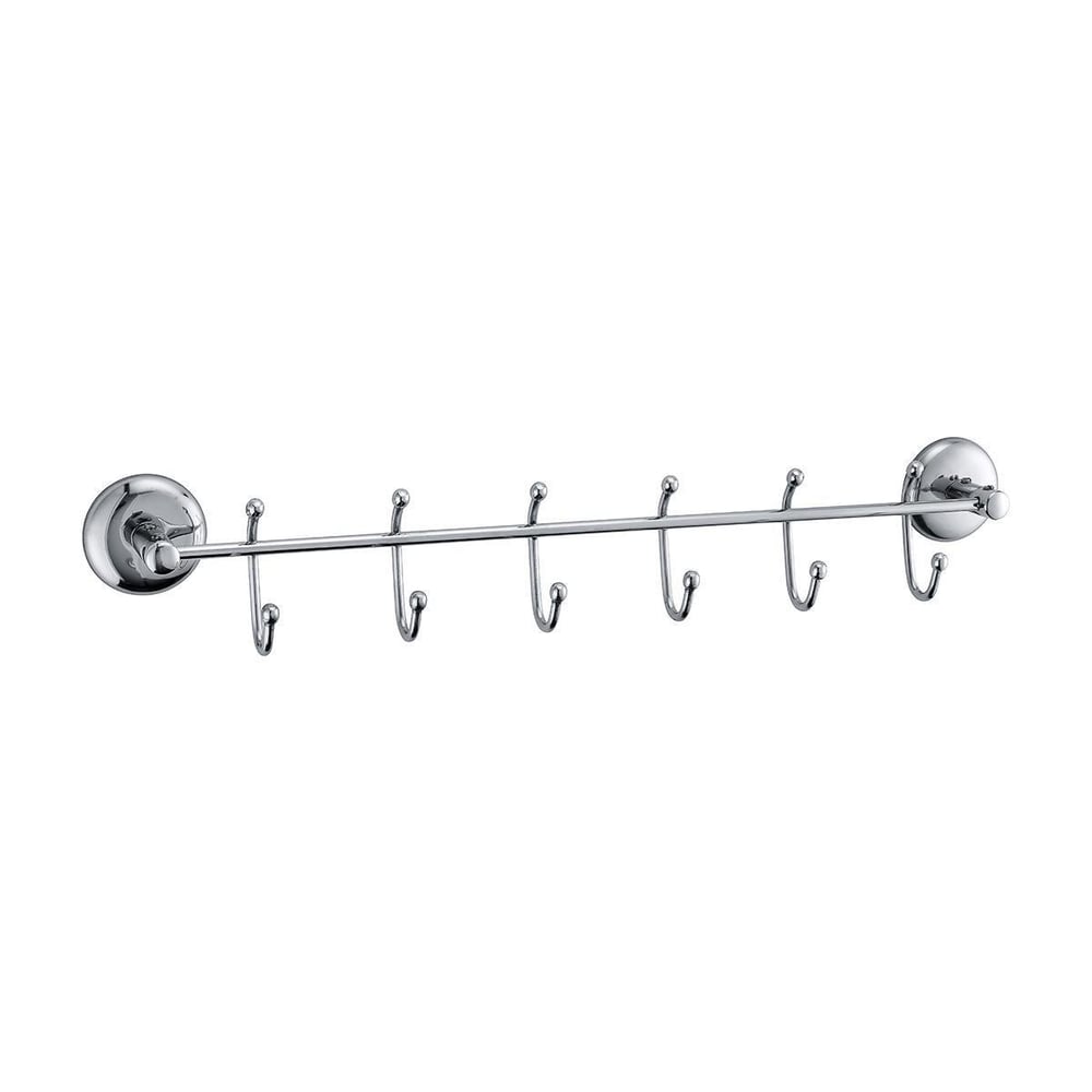 Çarşı Point® 6 Kancalı Dekoratif Askılık Mutfak Banyo Duvar Yüzeyi Askısı