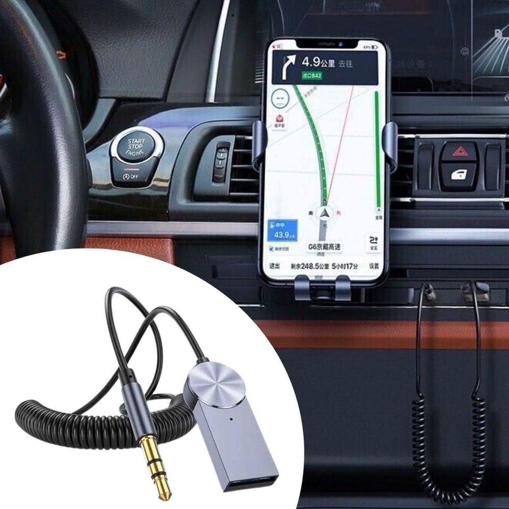 Çarşı Point® Araba için Bluetooth Aux Alıcısı Wireless Araç Kiti