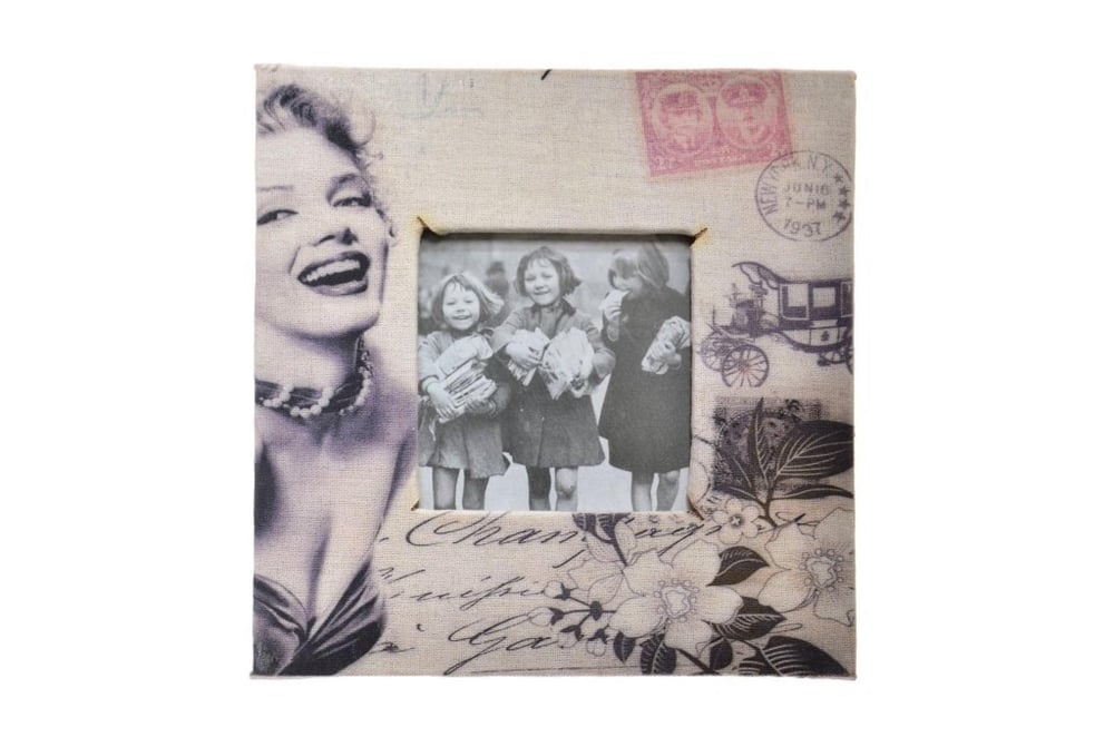 Çarşı Point® Decotown Marilyn Monroe Tasarım Ahşap Resim Fotoğraf Çerçevesi