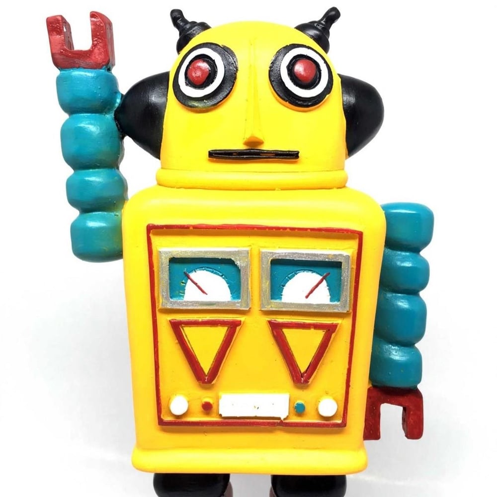 Çarşı Point® Decotown Nostaljik Sevimli Uzaylı Robot Şeklinde Figür Biblo