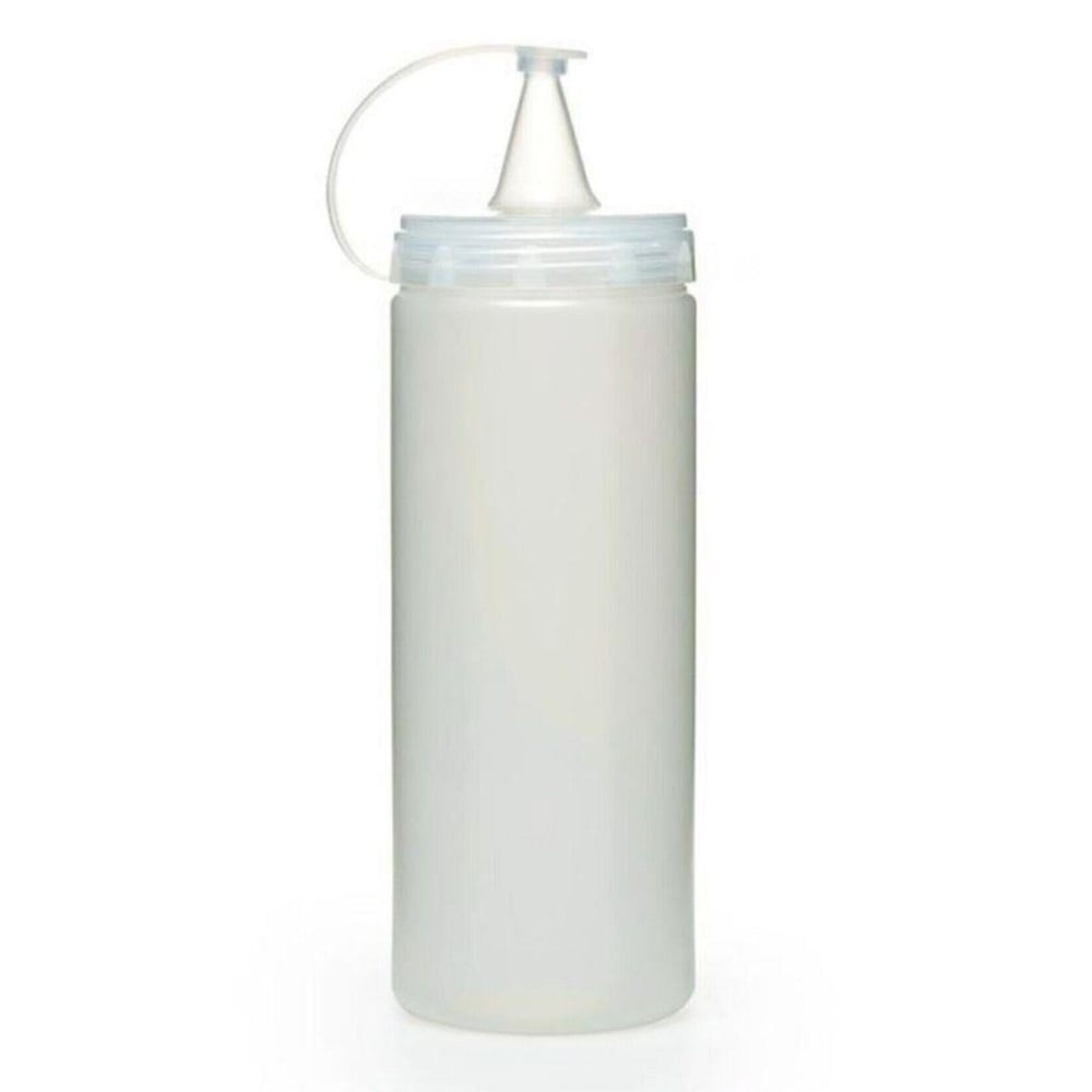 Çarşı Point® Şeffaf Kapaklı Sızdırmaz Yağlık Sosluk Şişesi Plastik Yağdanlık 400 ml AP-9028