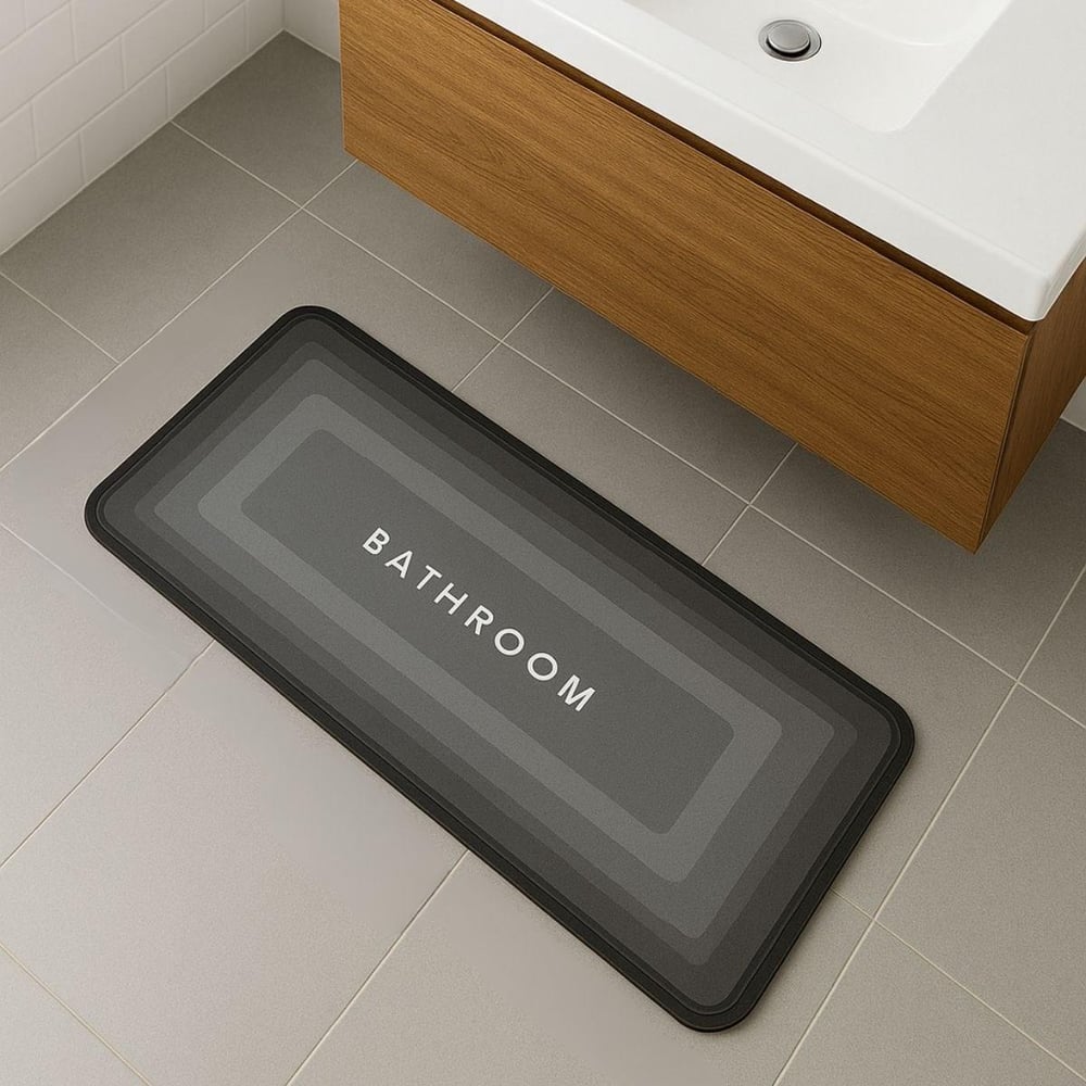 Çarşı Point® Sihirli Süper Su Emici Kaymaz Tabanlı Uzun Paspas 40*120 cm