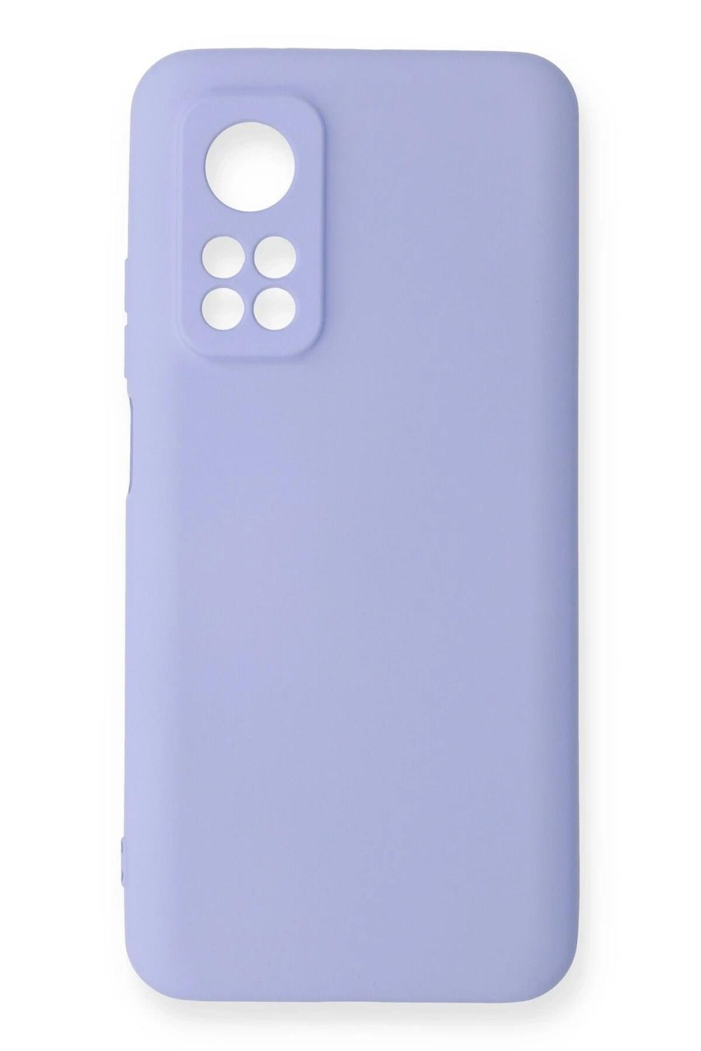 Mey İthalat®   Mi 10T Kılıf Nano içi Kadife Silikon - Lila