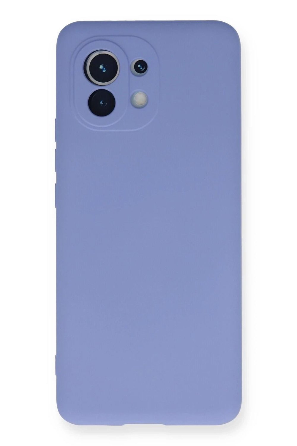 Mey İthalat®   Mi 11 Kılıf Nano içi Kadife Silikon - Lila