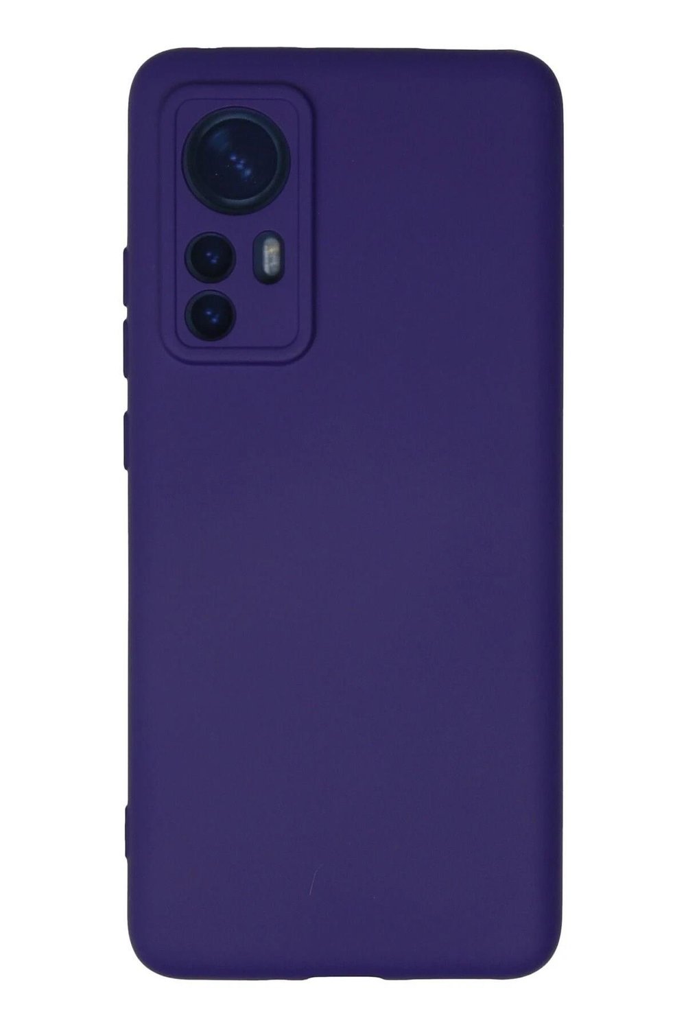 Mey İthalat®   Mi 12 Kılıf Nano içi Kadife Silikon - Mor