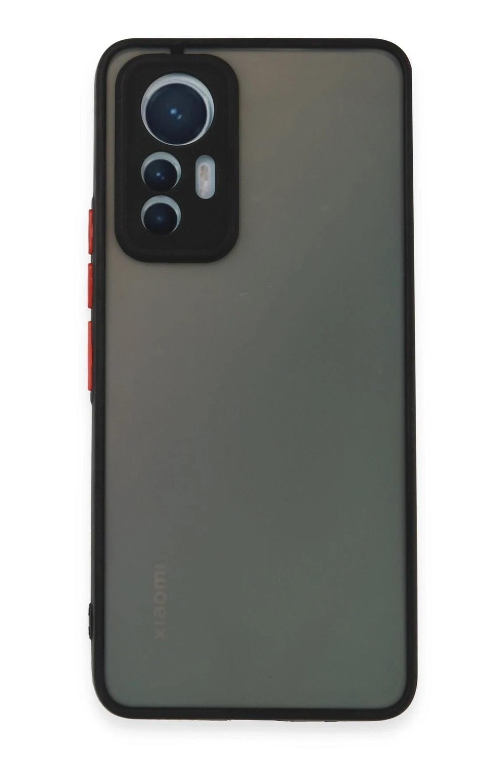 Mey İthalat®   Mi 12 Lite Kılıf Montreal Silikon Kapak - Siyah