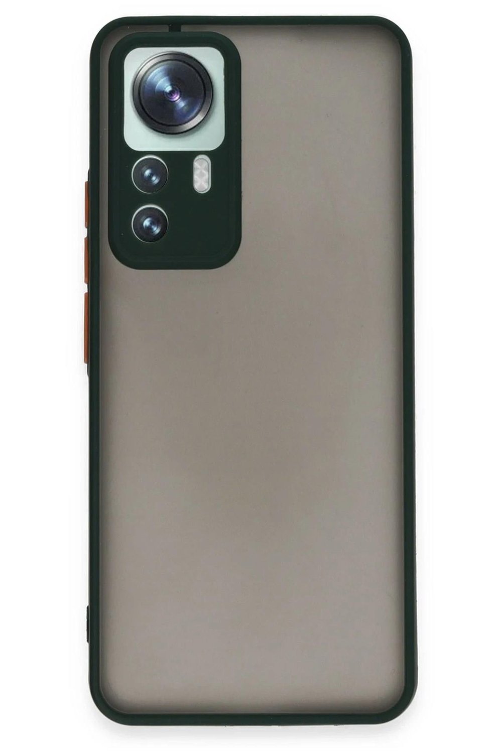 Mey İthalat®   Mi 12T Pro Kılıf Montreal Silikon Kapak - Yeşil