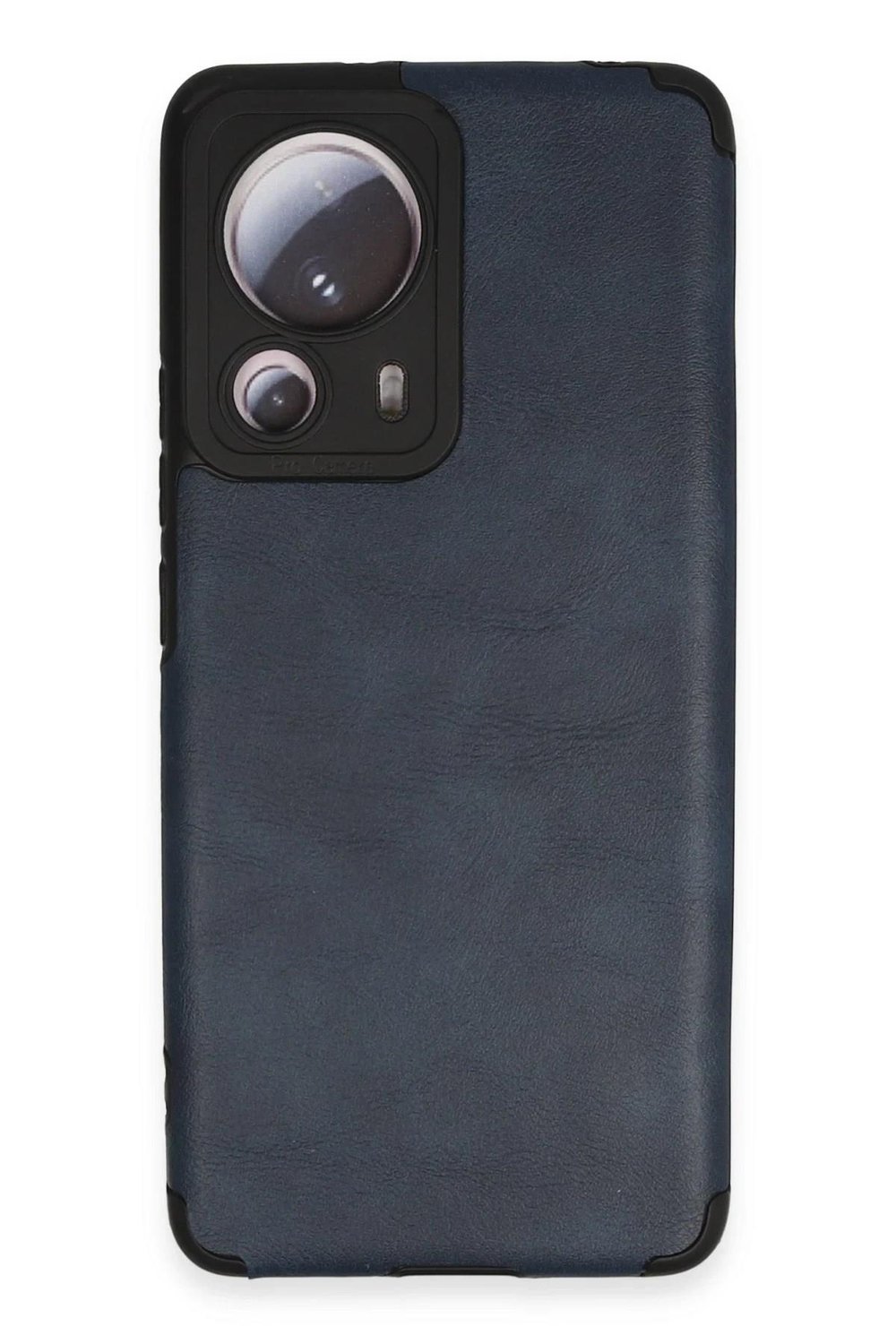 Mey İthalat®   Mi 13 Lite Kılıf Loop Deri Silikon - Lacivert