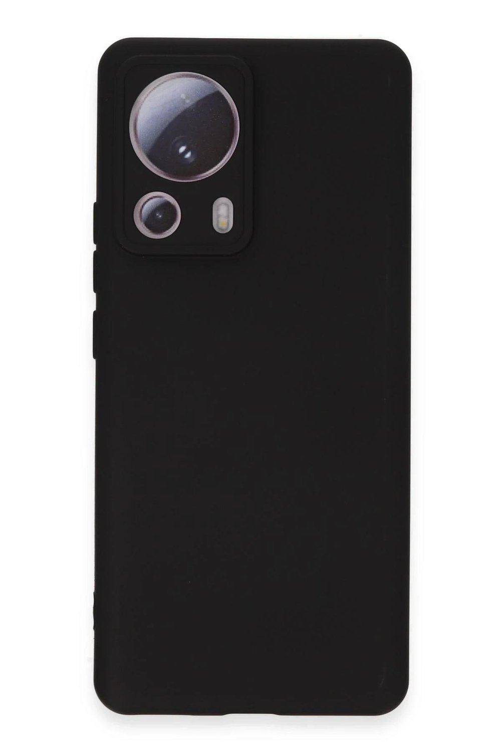 Mey İthalat®   Mi 13 Lite Kılıf Nano içi Kadife Silikon - Siyah