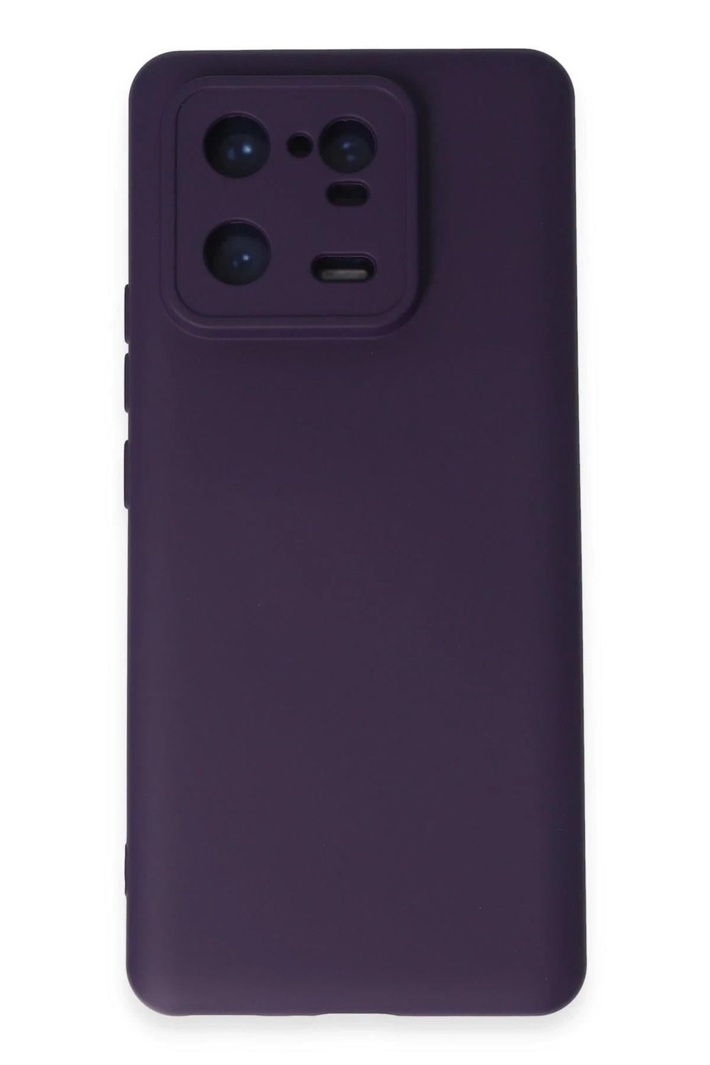 Mey İthalat®   Mi 13 Pro Kılıf Nano içi Kadife Silikon - Mor