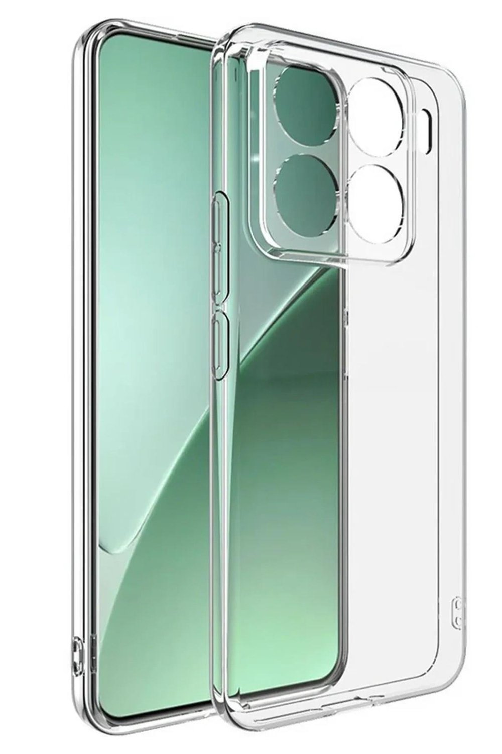 Mey İthalat®   Mi 15T Pro Lüx Şeffaf Silikon - Şeffaf