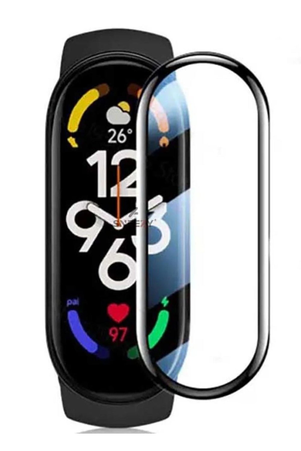 Mey İthalat®   Mi Band 5 Polymer Nano Ekran Koruyucu - Şeffaf