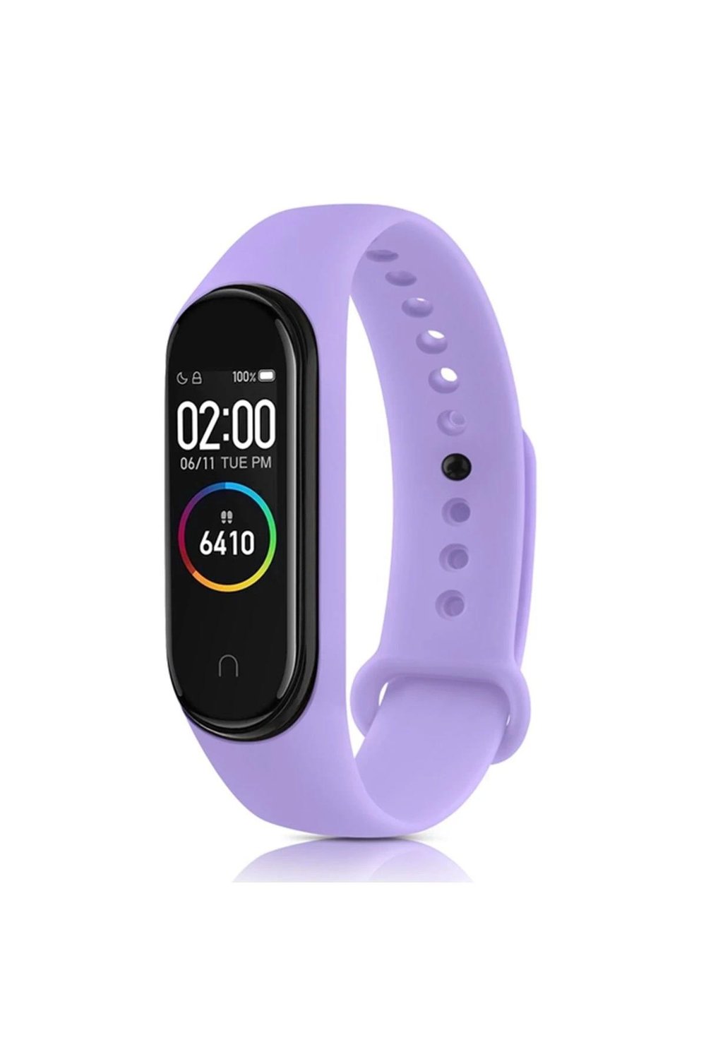 Mey İthalat®   Mi Band 6 Klasik Kordon - Lila
