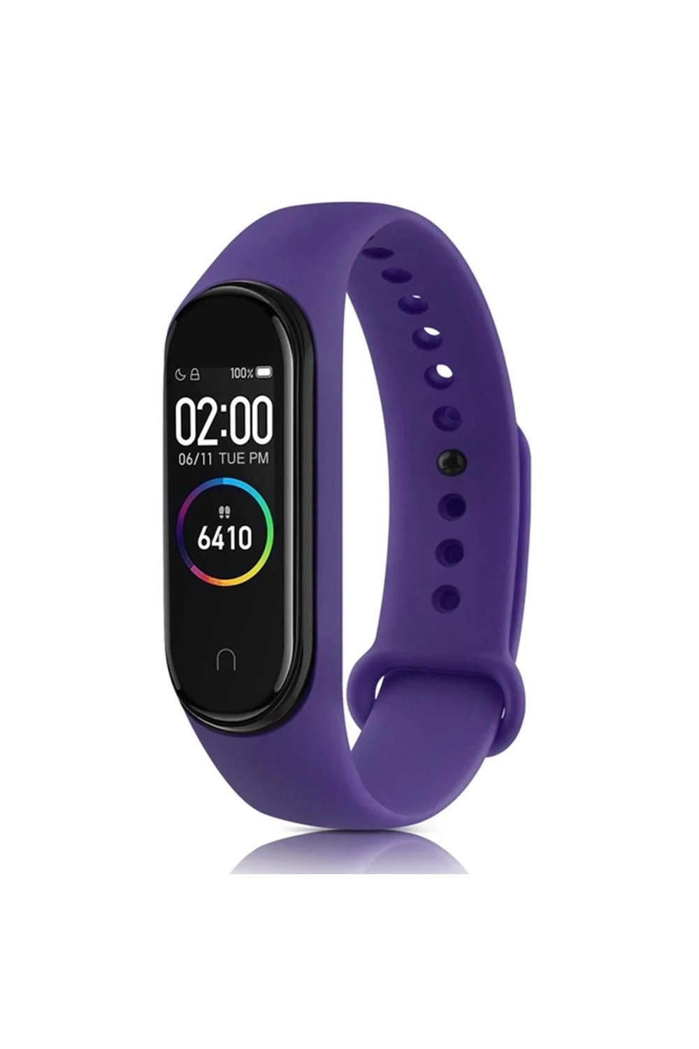Mey İthalat®   Mi Band 7 Klasik Kordon - Mor