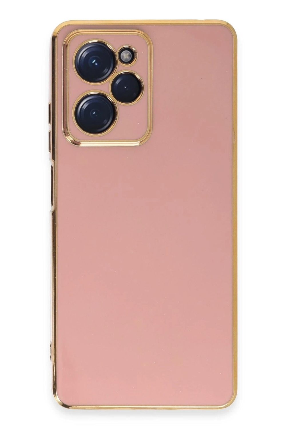 Mey İthalat®   Poco X5 Pro 5G Kılıf Volet Silikon - Pembe